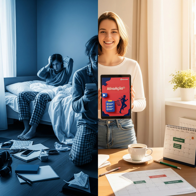 AtivaAção® | Pare de Procrastinar, Comece a Viver Agora (+ Bônus Exclusivo)
