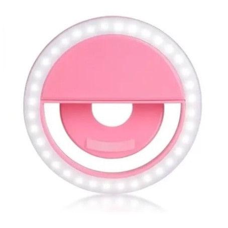 Anel de luz flash para celular - Llys Store
