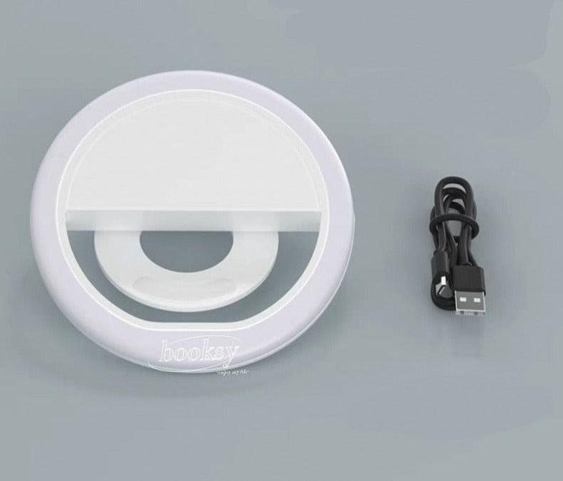 Anel de luz flash para celular - Llys Store